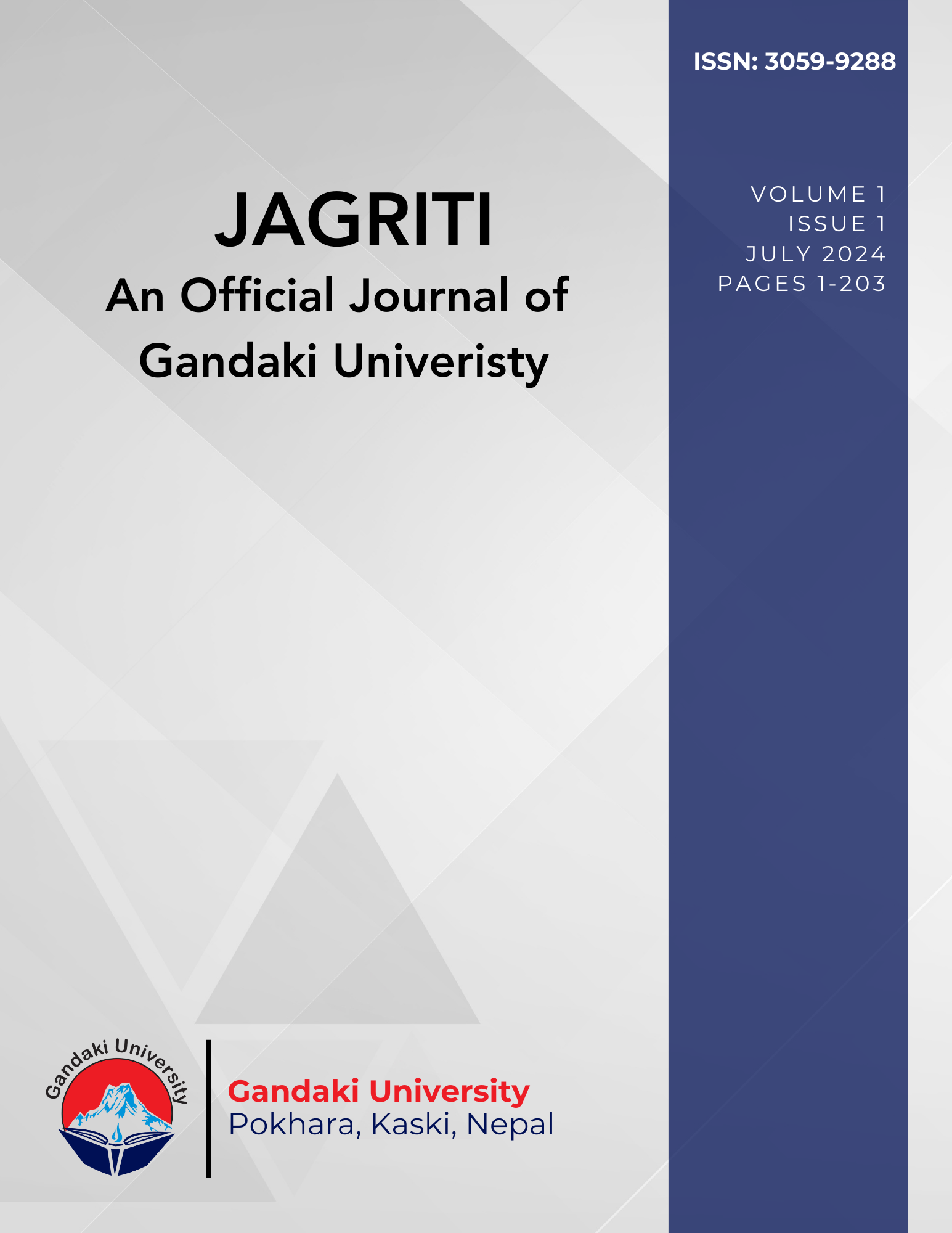 VOLUME 1 | ISSUE 1 | 2024